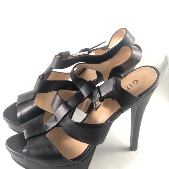 Guess Strappy Platform Stilettos - Picture 2 of 3